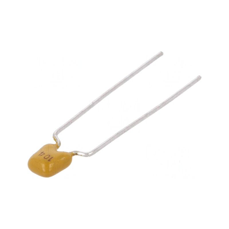 Condensator ceramic MLCC 100nF 100V X7R ±10% THT 5mm | Electronic-mag.ro | Componente Electronice Condensator ceramic MLCC 100nF 100V X7R ±10% THT 5mm | Electronic-mag.ro | Componente Electronice