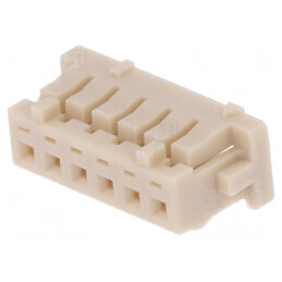 Conector cablu-placă DF13 1,25mm 6 PIN mamă | Electronic-mag.ro | Componente Electronice