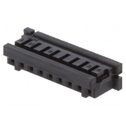 Conector cablu-cablu/PCB mufe mamă PIN 9 DF3 Pas 2mm drept | Electronic-mag.ro | Componente Electronice