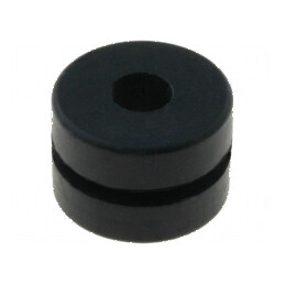 Manşon din gumă neagră Øorif.mont: 8,1mm Øorif: 3,6mm | Electronic-mag.ro | Componente Electronice
