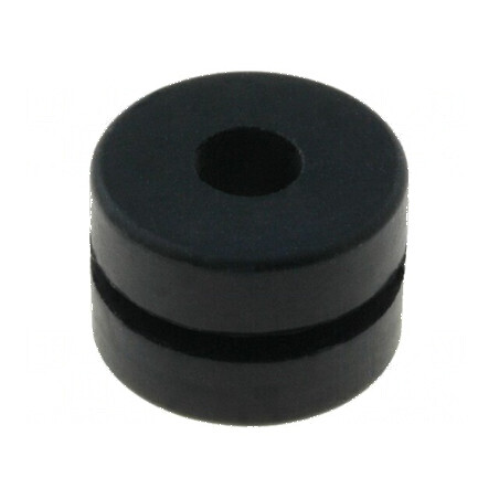 Manşon din gumă neagră Øorif.mont: 8,1mm Øorif: 3,6mm | Electronic-mag.ro | Componente Electronice