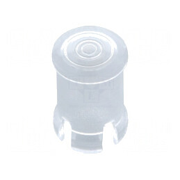 Lentilă LED rotundă 5mm policarbonat transparent UL94V-2 | Electronic-mag.ro | Componente Electronice