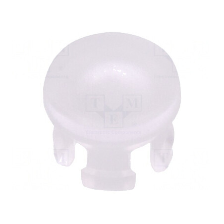 Lentilă LED rotundă convexă cu orificiu de montare 4,6mm | Electronic-mag.ro | Componente Electronice