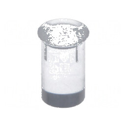 Tub LED rotund Ø3,3mm cu parte frontală plată dreptă | Electronic-mag.ro | Componente Electronice
