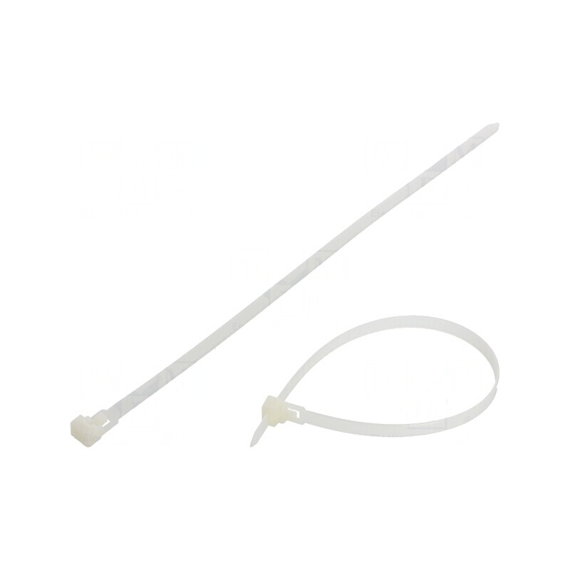 Colier de strângere poliamidă 300mm x 7,6mm | Electronic-mag.ro | Componente Electronice