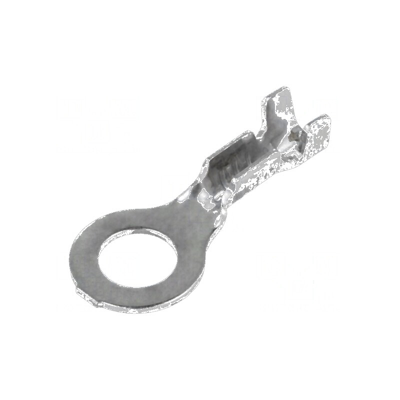 Vârf inelar M5 pentru cablu neizolat 0,5÷1mm2 crimpat cositorit | Electronic-mag.ro | Componente Electronice
