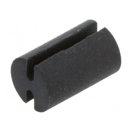 Bucșă de distanțare LED 3,7mm neagră | Electronic-mag.ro | Componente Electronice