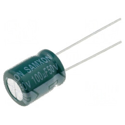Condensator electrolitic low ESR THT 100uF 50V Ø10x12,5mm | Electronic-mag.ro | Componente Electronice