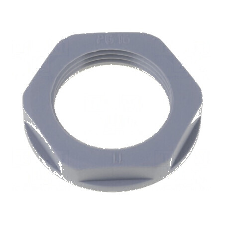 Piuliță PG13,5 poliamidă 27mm gri închis -40÷100°C | Electronic-mag.ro | Componente Electronice