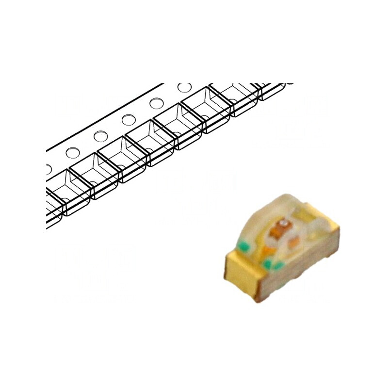 LED SMD 0602 Verde 4,5÷15mcd 1,6x0,6x1mm 155° 20mA 572nm | Electronic-mag.ro | Componente Electronice LED SMD 0602 Verde 4,5÷15mcd 1,6x0,6x1mm 155° 20mA 572nm | Electronic-mag.ro | Componente Electronice