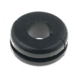 Manșon PVC neagră Ø10mm, Ø6mm -30÷60°C UL94V-2 | Electronic-mag.ro | Componente Electronice