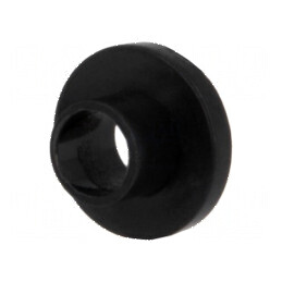 Bucșă izolantă termoplast Ø3,1mm H: 3,5mm UL94V-0 | Electronic-mag.ro | Componente Electronice