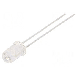Emițător IR 5mm transparent 55° 940nm THT 100mA 150mW | Electronic-mag.ro | Componente Electronice