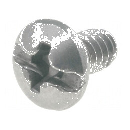 Şurub UNC 6-32 x 6,4 mm cu cap rotund Phillips PH2 | Electronic-mag.ro | Componente Electronice