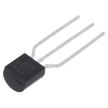 Tranzistor NPN bipolar 75V 0,8A 0,5W TO92 | Electronic-mag.ro | Componente Electronice