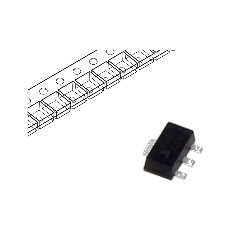 Stabilizator de tensiune liniar 5V 0,1A SOT89 | Electronic-mag.ro | Componente Electronice Stabilizator de tensiune liniar 5V 0,1A SOT89 | Electronic-mag.ro | Componente Electronice