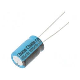 Condensator electrolitic THT 1mF 16VDC Ø10x16mm 5mm Raster | Electronic-mag.ro | Componente Electronice