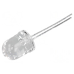 LED ambră 2900-3800mcd 30° convex Nr. term: 2 | Electronic-mag.ro | Componente Electronice