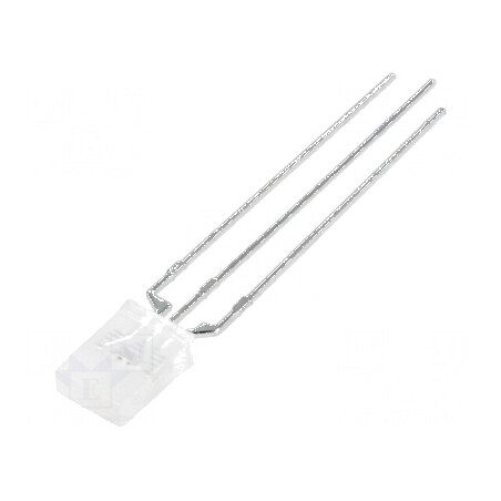 LED dreptunghiular bicolor roșu/verde 5x2mm 70-90mcd 120° | Electronic-mag.ro | Componente Electronice