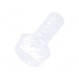 Şurub M2,5x6mm cu cap rotund crestat din poliamidă | Electronic-mag.ro | Componente Electronice