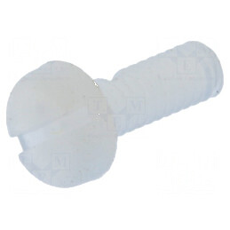 Şurub M2x6 0,4 Cap Rotund Creset Poliamidă | Electronic-mag.ro | Componente Electronice