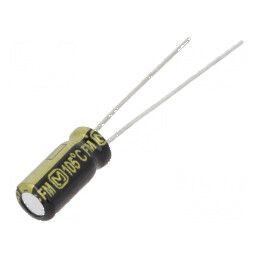Condensator electrolitic low ESR THT 47uF 25VDC Ø5x11mm ±20% | Electronic-mag.ro | Componente Electronice