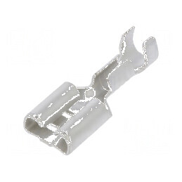 Terminal plat 6,3mm mamă crimpat 1÷2,5mm2 | Electronic-mag.ro | Componente Electronice