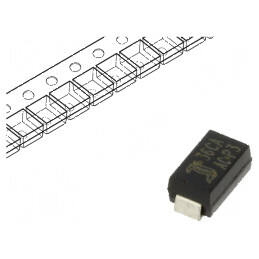 Diodă TVS 400W 40-44,4V 6,9A bidirecțională SMA | Electronic-mag.ro | Componente Electronice