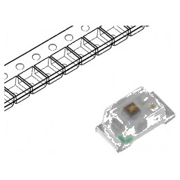 LED SMD 0603 galben 160-250mcd 1,6x0,8x0,68mm 120° 20mA | Electronic-mag.ro | Componente Electronice