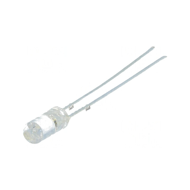LED 3mm Albastru Plat 220-330mcd 110° | Electronic-mag.ro | Componente Electronice