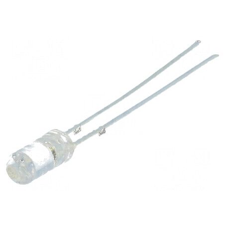 LED 3mm Albastru Plat 220-330mcd 110° | Electronic-mag.ro | Componente Electronice