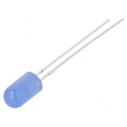 LED 5mm albastru 220-330mcd 30° convex | Electronic-mag.ro | Componente Electronice