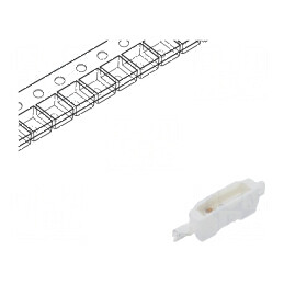 LED SMD 4008 galben 200-400mcd 4x0,8x1,4mm 120° 20mA 72mW | Electronic-mag.ro | Componente Electronice