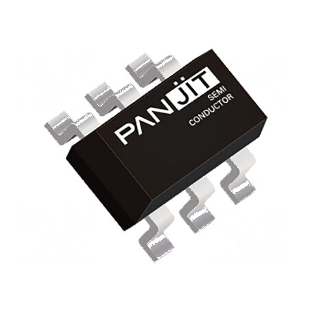 Tranzistor P-MOSFET unipolar -60V 300mA 1A 500mW x2 | Electronic-mag.ro | Componente Electronice