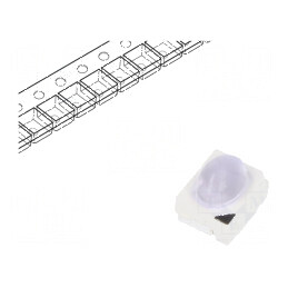 Emițător IR 930-940nm SMD 4,3x3,5x3,85mm 50mA 40mW/sr | Electronic-mag.ro | Componente Electronice