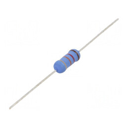 Rezistor metal oxide 12kΩ 2W ±5% Ø5x12mm -55÷155°C | Electronic-mag.ro | Componente Electronice