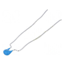 Condensator ceramic 100pF 100V C0G (NP0) ±5% THT 5mm | Electronic-mag.ro | Componente Electronice