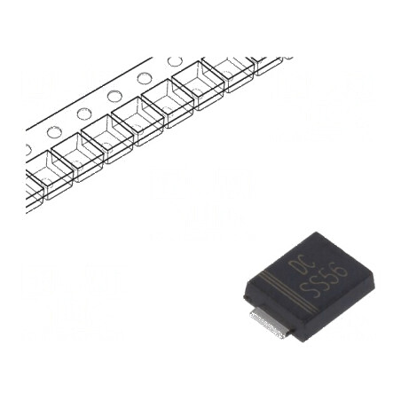 Diodă Schottky SMD 60V 5A SMB flat rolă bandă | Electronic-mag.ro | Componente Electronice