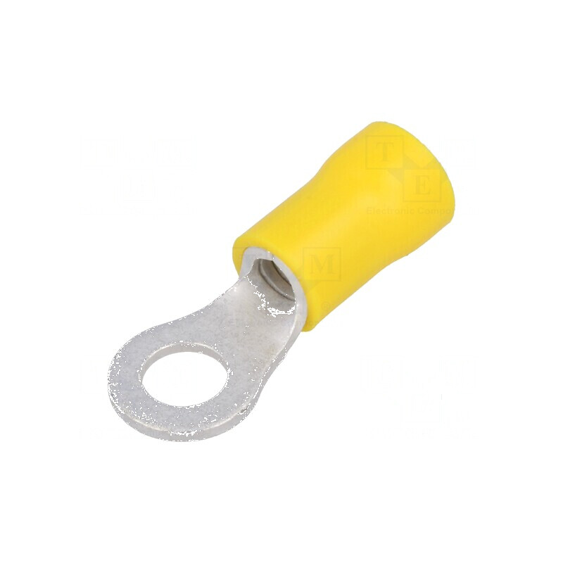 Vârf inelar M5 5,3mm pentru cablu cupru 4÷6mm2 crimpat izolată | Electronic-mag.ro | Componente Electronice Vârf inelar M5 5,3mm pentru cablu cupru 4÷6mm2 crimpat izolată | Electronic-mag.ro | Componente Electronice
