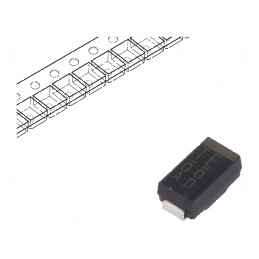 Diodă TVS 300W 42,5V unidirecţională 1F DO214AC | Electronic-mag.ro | Componente Electronice