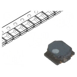 Inductor SMD 1uH 1,41A 0,07Ω 2,4x2,4x1mm | Electronic-mag.ro | Componente Electronice