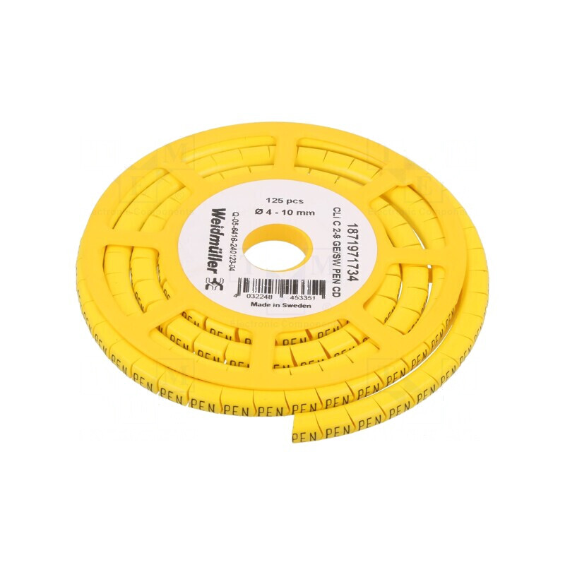 Marker de marcaj PEN 4÷10mm PVC galben -30÷80°C | Electronic-mag.ro | Componente Electronice Marker de marcaj PEN 4÷10mm PVC galben -30÷80°C | Electronic-mag.ro | Componente Electronice