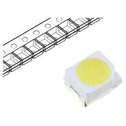 Banda LED SMD 3528 Alb Neutru 1700-3000mcd 120° 20mA | Electronic-mag.ro | Componente Electronice