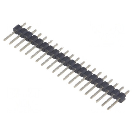 Conector şir pini tată 20 pini 2,54mm THT | Electronic-mag.ro | Componente Electronice