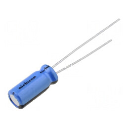Condensator electrolitic THT 33uF 6,3VDC Ø5x11mm 2mm | Electronic-mag.ro | Componente Electronice