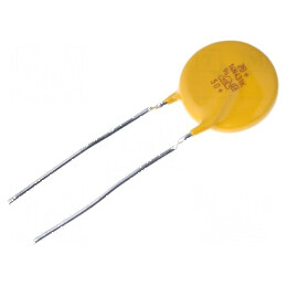 Varistor oxid de metal THT 275VAC 350VDC 430V ±10% 4,5kA | Electronic-mag.ro | Componente Electronice