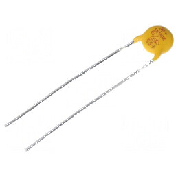 Varistor oxid de metal THT 11VAC 14VDC 18V ±10% 100A 500mJ | Electronic-mag.ro | Componente Electronice