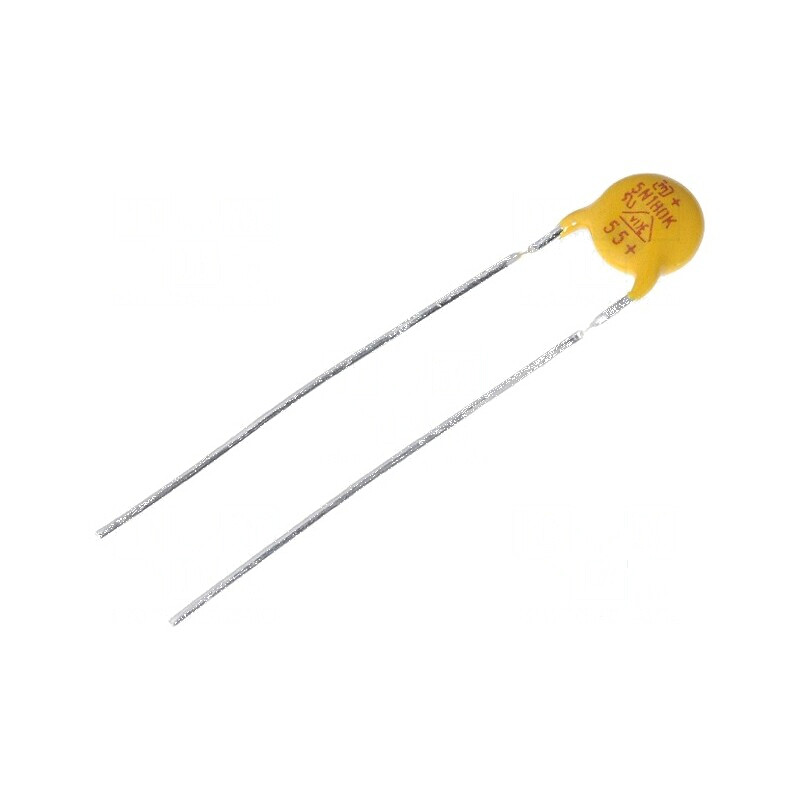 Varistor oxid de metal THT 11VAC 14VDC 18V ±10% 100A 500mJ | Electronic-mag.ro | Componente Electronice