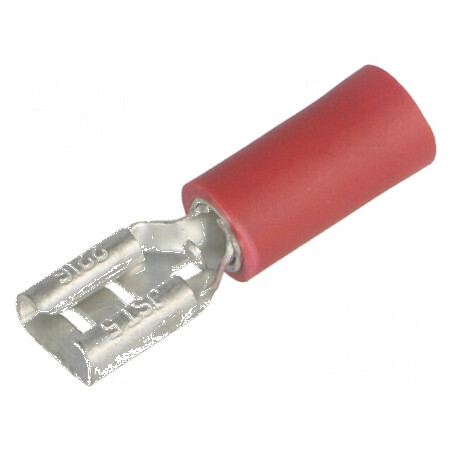 Terminal plat 4,8mm mamă pentru cablu 0,5÷1,5mm² | Electronic-mag.ro | Componente Electronice