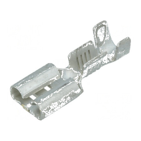 Terminal plat 6,3mm mamă 1÷2,5mm² crimpat pe cablu | Electronic-mag.ro | Componente Electronice